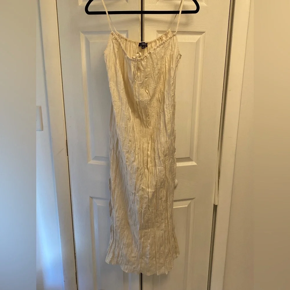 🆕 J. Crew Wrinkle Effect Midi/Maxi Dress